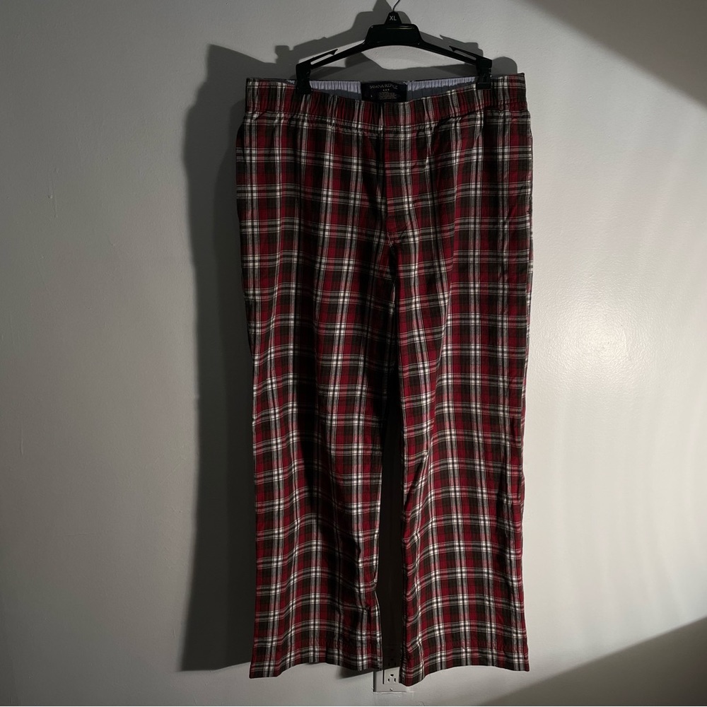 plaid slacks